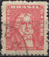 Brésil Poste Obl Yv: 678 Mi:871XII Jose Bonifacio Naturaliste (Beau Cachet Rond) - Usati