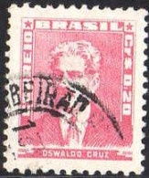 Brésil Poste Obl Yv: 578 Mi:849XI Oswaldo Cruz Médecin (Beau Cachet Rond) - Oblitérés