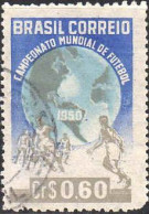 Brésil Poste Obl Yv: 484 Mi:752 Campeonato Mundial De Futebol (Dents Courtes) - Used Stamps