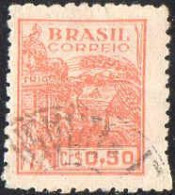 Brésil Poste Obl Yv: 465C Mi:704XI Agriculture (Beau Cachet Rond) - Usados