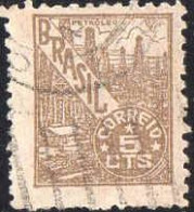Brésil Poste Obl Yv: 463B Mi:699XI Petroleo (cachet Rond) - Used Stamps