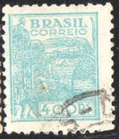 Brésil Poste Obl Yv: 386 Mi:614yI Agriculture (Beau Cachet Rond) - Gebruikt