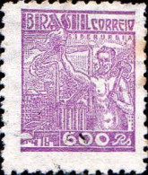 Brésil Poste N** Yv: 388 Mi:616yI Siderurgia (non-gommé) - Unused Stamps