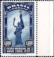 Brésil Poste N** Yv: 355 Mi:512 Statue Bord De Feuille - Unused Stamps