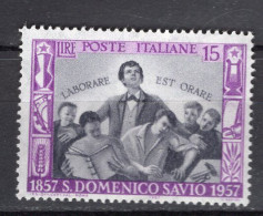 Y0307 - ITALIA Ss N°822 - ITALIE Yv N°751 ** ST DOMENICO SAVIO - 1946-60: Nuovi