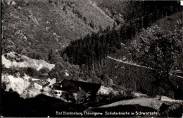 H2436 - Bad Blankenburg - Schieferbrüche Gaststätte - Foto Schmiedeknecht Handabzug - Bad Blankenburg