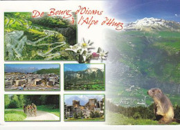 AK 211778 FRANCE - De Bourg D'Oisans à L'Alpe D*Huez - Bourg-d'Oisans