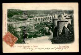 LUXEMBOURG - LUXEMBOURG-VILLE - FORT THUNGEN PFAFFENTHAL U. CLAUSEN - CARTE EN RELIEF - Luxemburg - Town