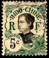 Indochine Poste Obl Yv: 44 Mi:44 Annamite (Obli. Ordinaire) - Used Stamps