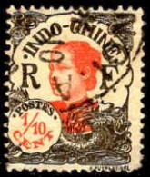 Indochine Poste Obl Yv: 96 Mi:102 Annamite (TB Cachet Rond) - Used Stamps