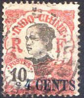 Indochine Poste Obl Yv: 76 Mi:76 Annamite (cachet Rond) - Used Stamps