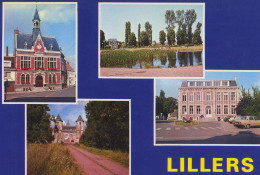 62516 02 01#0 - LILLERS - MULTIVUES (LA MAIRIE, LE BRULE, LA SECURITE SOCIALE, L'ENTREE DU CHÂTEAU PIGOUCHE) - Lillers