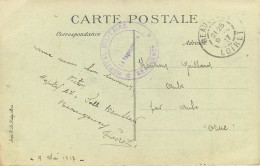 CACHET HOPITAL AUXILIAIRE N°47 DU 9 MAI 1917 - GUERRE 14/18 - BEAUGENCY (LOIRET)  SUR CARTE  - Guerre De 1914-18