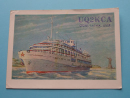 UQ2KCA Ogre, LATVIA, USSR - Werner ( Radio / QSL ) 1963 Amsterdam ( See SCANS ) ! - Other & Unclassified