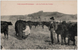 15. L'AUVERGNE PITTORESQUE. La Traite Des Vaches. 1250 - Andere & Zonder Classificatie