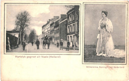 CPA Carte Postale Pays Bas Vaals Hartelyk Gegroet Uit Vaals  Wilhelmina Koninging Van Nederland 1915 VM80811ok - Vaals