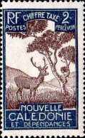 Nle-Calédonie Taxe N* Yv:26 Mi:19 Cerf (défaut Gomme) - Postage Due