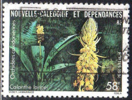 Nle-Calédonie Poste Obl Yv: 521 Mi:785 Orchidées Calédoniennes Calanthe Langei (Belle Obl.mécanique) - Used Stamps
