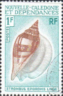 Nle-Calédonie Poste Obl Yv: 368 Mi:494 Strombus Epidromis Linne (Beau Cachet Rond) - Used Stamps