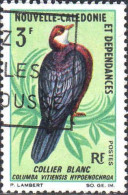 Nle-Calédonie Poste Obl Yv: 347 Mi:450 Collier Blanc Columba Vitiensis Hypoenochroa (Belle Obl.mécanique) - Used Stamps