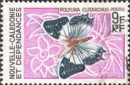 Nle-Calédonie Poste Obl Yv: 342 Mi:439 Polyura Clitarchus (cachet Rond) - Usados