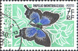 Nle-Calédonie Poste Obl Yv: 341 Mi:438 Papilio Montrouzieri (TB Cachet Rond) - Usados