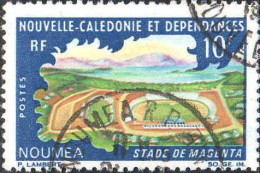 Nle-Calédonie Poste Obl Yv: 337 Mi:434 Nouméa Stade De Magenta (TB Cachet Rond) - Usati