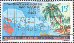 Nle-Calédonie Poste Obl Yv: 305 Mi:382 5.Conférence Du Pacifique-Sud Pago-Pago (Belle Obl.mécanique) - Gebraucht