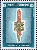 Nle-Calédonie Poste N** Yv: 592/593 Monnaies Anciennes Canaques - Unused Stamps