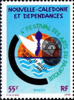 Nle-Calédonie Poste N** Yv: 505/506 4.Festival Des Arts Du Pacifique - Unused Stamps