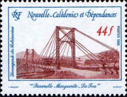 Nle-Calédonie Poste N** Yv: 503 Mi:762 Passerelle Marguerite La Foa - Unused Stamps