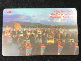 Card Phonekad Vietnam(nha Trang Harbour- 60 000dong-1997)-1pcs - Vietnam