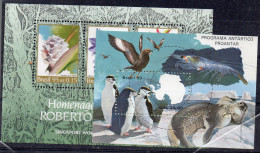 BIG - BRASILE, Due BF Tema Flora E Fauna *** MNH - Nuevos