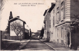 69 - Rhone - Lyon -  LE POINT DU JOUR - Chemin Des Mures - Sonstige & Ohne Zuordnung