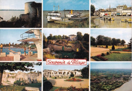 33 -  Gironde - Souvenir De BLAYE - La Piscine - La Citadelle - Le Port - Le Bac - L Eguillette - Blaye