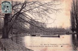 75 - PARIS 12 -  Bois De Vincennes - Lac Daumesnil -  Petit Port Du Pavillon Des Eaux Et Forets - Arrondissement: 12