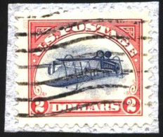 Used  Stamp Aviation Airplane Inverted  Down  Jenny  2013  From USA US - Aviones
