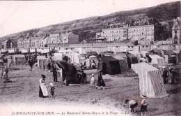 62 - Pas De Calais -  BOULOGNE Sur MER - Le Boulevard Sainte Beuve Et La Plage - Boulogne Sur Mer