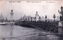 75 - PARIS - Crue De La Seine 1910 - Pont Alexandre III - Inondations De 1910