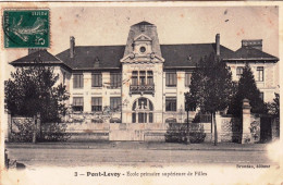 41  - Loir Et Cher - PONTLEVOY - PONT LEVOY - Ecole Primaire Superieure De Filles - Other & Unclassified