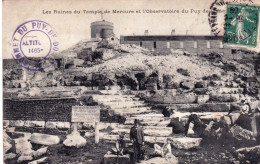 63 - Les Ruines Du Temple De Mercure Et L Observatoire Du PUY  De DOME   - Sonstige & Ohne Zuordnung