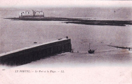 62 - Pas De Calais - LE PORTEL - La Plage Et Le Port - Le Portel