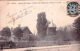 75 - PARIS 16 - Le Bois De Boulogne -  Moulin De Longchamp - Maison Du Garde - Arrondissement: 16