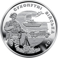 Ukraine 10 Hryvnia, 2021 Land Forces UC486 - Ucraina