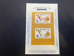 16-5-2024 (stamp) USA - Mint Cinderella (stamp Show) Mini-sheet (1966) - Poststempel