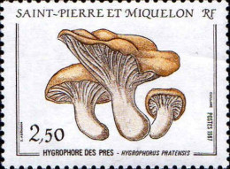 SPM Poste N** Yv: 475 Hugrophore Des Près Hygrophorus-pratensis (Thème) - Mushrooms