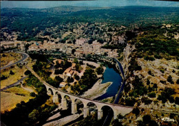 VOGUE   ( ARDECHE )   VILLAGE DE VACANCES. VUE GENERALE AERIENNE - Andere & Zonder Classificatie