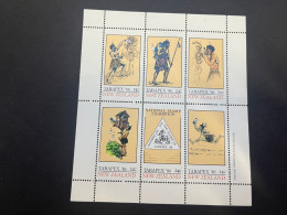 16-5-2024 (stamp) New Zealand - Mint Cinderella (TARAPEX 1986 Stamp Show) Mini-sheet - Briefmarkenausstellungen