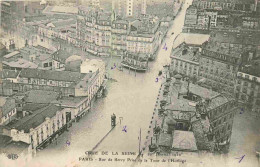 75 - Paris - Inondations De 1910 - Rue De Bercy Prise De La Tour De L'Horloge - Correspondance - CPA - Voir Scans Recto- - Paris Flood, 1910