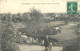 35 - Rennes - Au Thabor - Nouveau Jardin Et Cours D'Eau - Animée - Oblitération Ronde De 1908 - CPA - Voir Scans Recto-V - Rennes